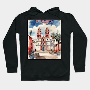 Huamantla Tlaxcala Mexico Vintage Tourism Travel Hoodie